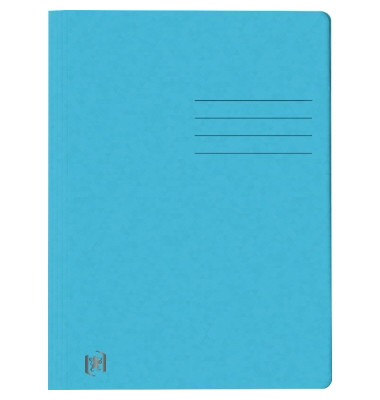 Schnellhefter TOP FILE+ 400116203, A4, hellblau, Karton, 390g