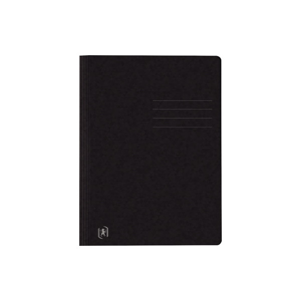 Oxford Schnellhefter TOP FILE+ 400116209, A4, schwarz, Karton, 390g, Vorderdeckel schwarz / opak 3045050412028 Oxford