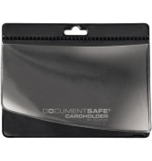 Ausweishülle Document Safe® Cardholder PVC, Spezialfolie schwarz