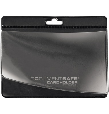 Ausweishülle Document Safe® Cardholder PVC, Spezialfolie schwarz