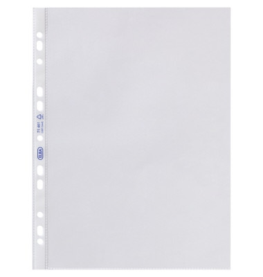 Prospekth&uuml;llen Standard 100206764 Standard, A4 glasklar glatt, oben offen, 0,09mm