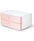 Schubladenbox Smart-Box Allison 1120-86 SnowWhite/FlamingoRose 2 Schubladen geschlossen