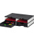 Dokumentenablage styrodoc duo Grundeinheit 48,5 x 15,3 x 33,1 cm (B x H x T) Polystyrol weiß/schwarz