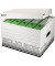 Archivbox Solid 6119-00-01, A4, weiß, Wellpappe, 100 % recycelt