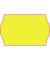 Auszeichnungsetikett 26 x 16 mm (B x H) gelb 1.200 Etik./Rl. 18 Rl./Pack. 21.600 Etik./Pack.