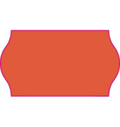 Auszeichnungsetikett 26 x 12 mm (B x H) rot 1.500 Etik./Rl. 18 Rl./Pack. 27.000 Etik./Pack.