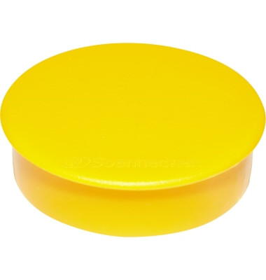 Haftmagnete 4885 rund 38mm Ø gelb 2500g Haftkraft