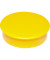 Haftmagnet 4885, Rund, 38mm &Oslash;, gelb, 2500g