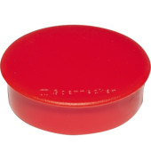 Haftmagnet 4887, Rund, 38mm &Oslash;, rot, 2500g