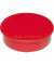 Haftmagnet 4887, Rund, 38mm &Oslash;, rot, 2500g