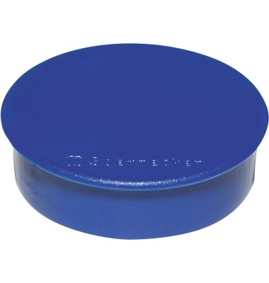 Haftmagnet 4884, Rund, 38mm &Oslash;, blau, 2500g