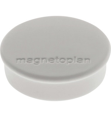 Haftmagnet Discofix Hobby, 1664501, Rund, 24mm &Oslash;, grau, 300g