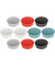 Haftmagnete Discofix Mini 1664610 rund 19x7mm (ØxH) farbig sortiert 100g Haftkraft