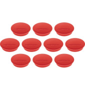 Haftmagnet Discofix Junior, 1662106, Rund, 34mm &Oslash;, rot, 1300g