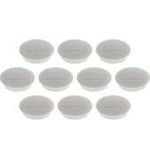 Haftmagnet Discofix Junior, 1662101, Rund, 34mm &Oslash;, grau, 1300g