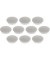 Haftmagnete Discofix Junior 1662101 rund 34x9mm (ØxH) grau 1300g Haftkraft