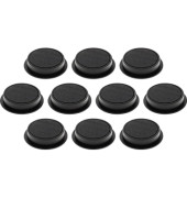 Haftmagnete Discofix Junior 1662112 rund 34x9mm (ØxH) schwarz 1300g Haftkraft
