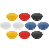 Haftmagnet Discofix Junior, 1662110, Rund, 34mm &Oslash;, farbig sortiert, 1300g