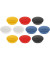 Haftmagnete Discofix Junior 1662110 rund 34x9mm (ØxH) farbig sortiert 1300g Haftkraft