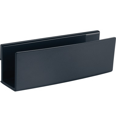 Ablageschale Glasboard, Magnetboard 16 x 5,4 x 4,3 cm (B x H x T) ABS Kunststoff anthrazit