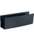 Ablageschale Glasboard, Magnetboard 16 x 5,4 x 4,3 cm (B x H x T) ABS Kunststoff anthrazit