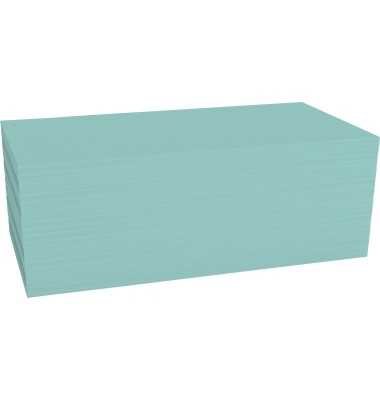 Moderationskarte 20 x 10 cm (B x H) 120g/m² Offsetpapier blau