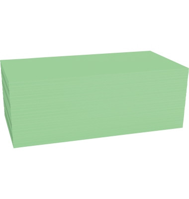 Moderationskarte 20 x 10 cm (B x H) 120g/m² Offsetpapier grün