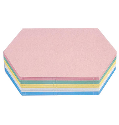 Moderationskarte 29,7 x 16,5 cm (B x H) 120g/m² 100 % Zellstoff farbig sortiert