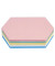 Moderationskarten 111152410, 29,7x16,5cm, Rhombus, 120g, farbig sortiert 
