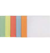 Moderationskarte 10,5 x 9,5 cm (B x H) Polypropylen farbig sortiert