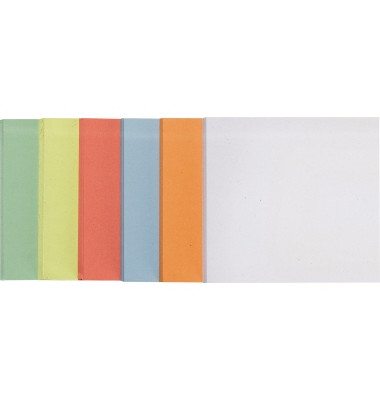 Moderationskarte 10,5 x 9,5 cm (B x H) Polypropylen farbig sortiert