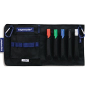 Moderationstasche Action Wallet ausgeklappt: 40 x 19,5 cm (B x H), zusammengerollt: 8 x 19,7 cm (Ø x L) 6 Teile