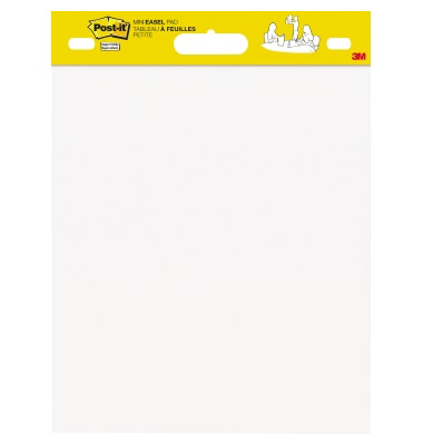 Flipchartblock Meeting Chart Mini 577SS, 38,1x45,7cm, blanko, 90g
