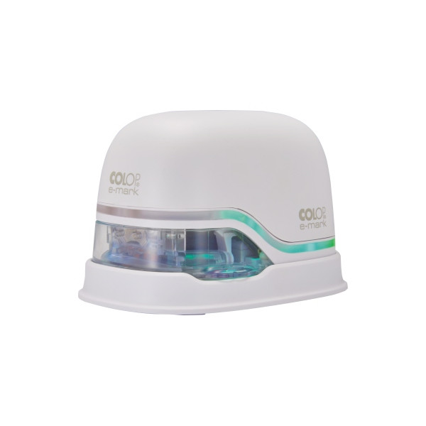 9004362514664 - Digitaler Stempel COLOP e-mark® 600 dpi Micro-USB WLAN mit CMY Tintenpatrone Druckkopf & Akku weiß 9004362514664 - Digitaler Stempel COLOP e-mark® 600 dpi Micro-USB WLAN mit CMY Tintenpatrone Druckkopf & Akku weiß