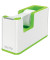 Tischabroller WOW Duo Colour 19 mm x 33 m (B x L) inkl. Klebefilm mit Lösungsmittel grün/weiß