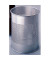 Papierkorb METALL 26 x 31,5 cm (Ø x H) 15l Stahl, epoxidharzbeschichtet Farbe: silber 1 Sortierfach