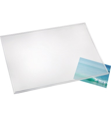 Schreibunterlage Durella 43640 matt-transparent 60x40cm Kunststoff