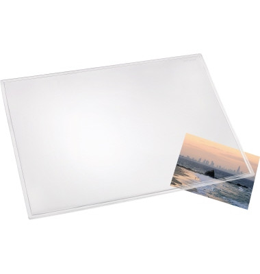 Schreibunterlage Durella 43600 glasklar-transparent 60x40cm Kunststoff Schreibunterlage Durella 43600 glasklar-transparent 60x40cm Kunststoff
