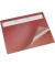 Schreibunterlage Durella DS 44534 mit Kalenderstreifen rot 53x40cm Kunststoff
