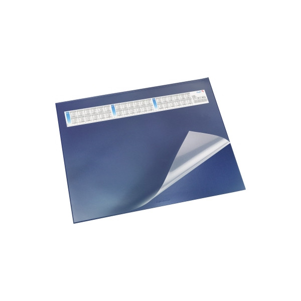 4006677445355 - Schreibunterlage Durella DS 44535 mit Kalenderstreifen blau 53x40cm Kunststoff 4006677445355 Läufer