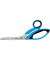 Universalschere SECUMAX 564 218mm Linkshänder, Rechtshänder Edelstahl blau/schwarz