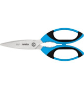 Universalschere SECUMAX 565 216mm Linkshänder, Rechtshänder Edelstahl blau/schwarz