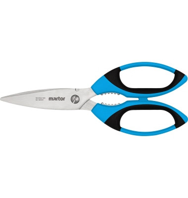 Universalschere SECUMAX 565 216mm Linkshänder, Rechtshänder Edelstahl blau/schwarz