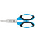 Universalschere SECUMAX 565 216mm Linkshänder, Rechtshänder Edelstahl blau/schwarz