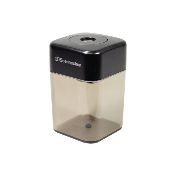 4003630015136 - Spitzdose 3399 einfach Metallspitzer schwarz transparent