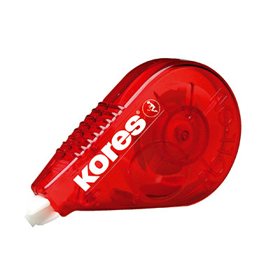Korrekturroller KR84723 RollOn, rot/transparent, 4,2mm x 15m, Einweg