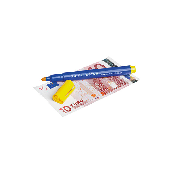 4015468117944 - Geldscheinprüfstift Quicktester Euro US-Dollar britische Pfund 15mm blau gelb 4015468117944 Genie