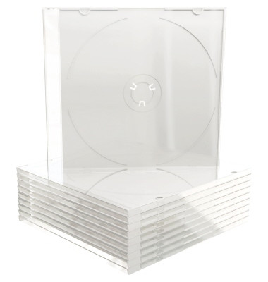 CD/DVD Hülle 14 x 12,4 x 0,52 cm (B x H x T) Kunststoff transparent CD/DVD Hülle 14 x 12,4 x 0,52 cm (B x H x T) Kunststoff transparent