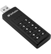 USB-Stick Keypad Secure 49429, schwarz, 128 GB