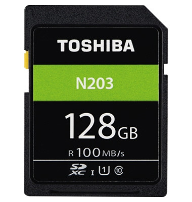 Speicherkarte N203 THN-N203N1280E4, SDXC, Class 10, bis 100 MB/s, 128 GB